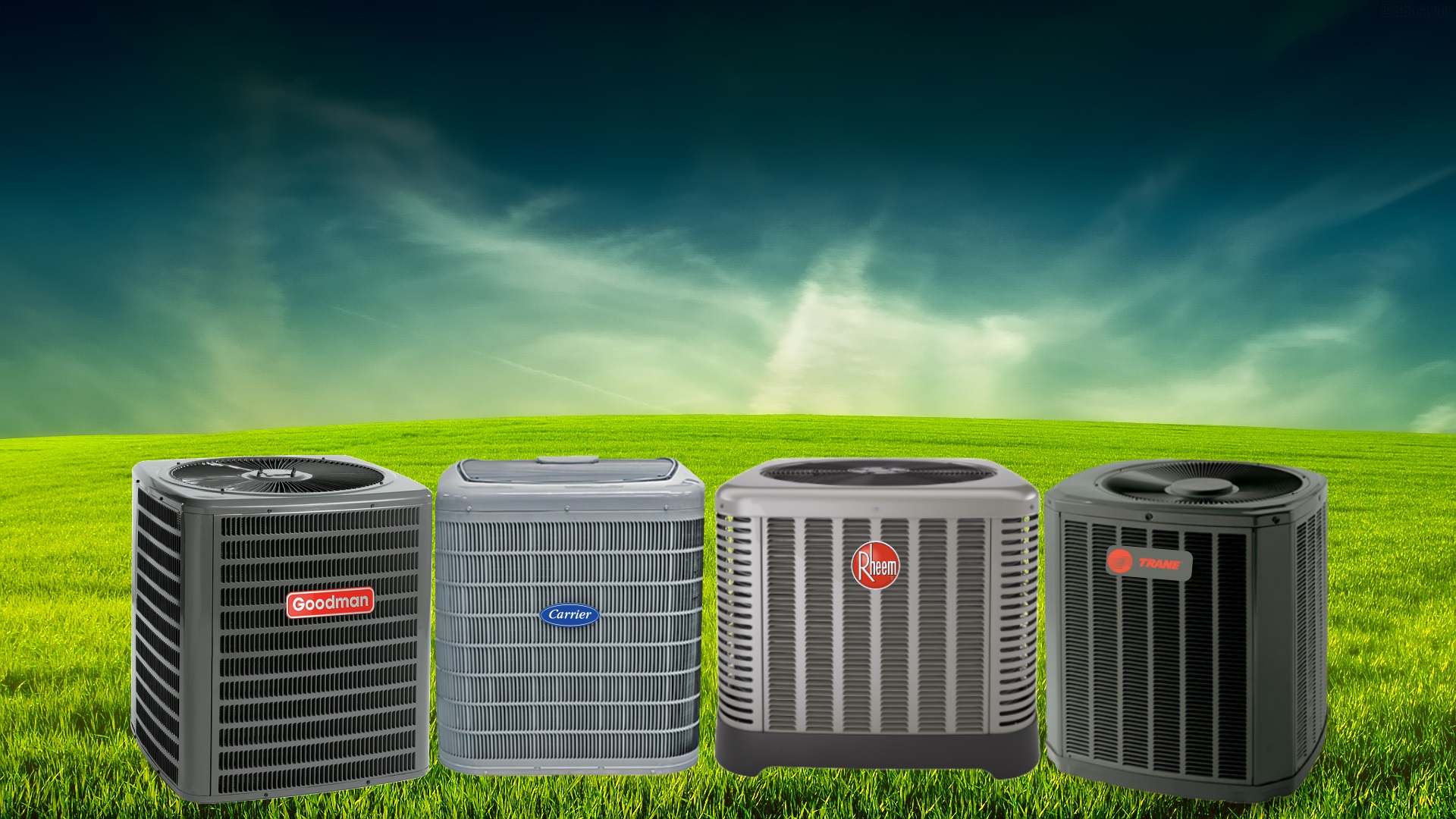 High-efficiency air conditioning unit